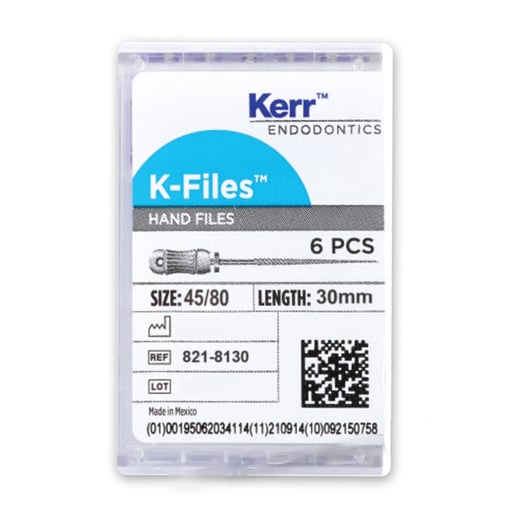 [KR 821-8130] LIMA K-FILE 30MM NO. 45-80