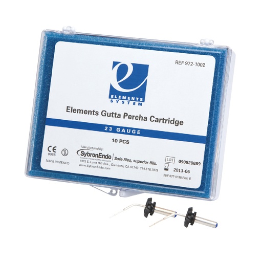 [KR 972-1002] OBTURATION - GUTAPERCHA MEDIUM GAUGE 23 (CAJA DE 10 UNIDADES)