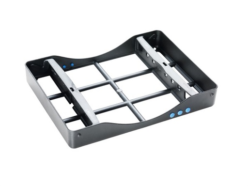 [LMA 6680] CASSETE METALICO LM PARA 8 INSTRUMENTOS 180X136X28MM