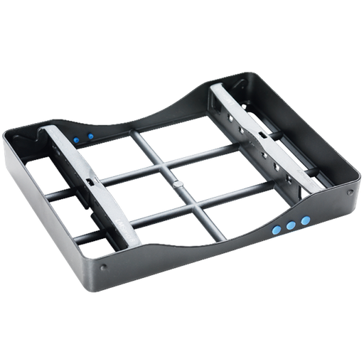 [LMA 6680] CASSETE METALICO LM PARA 8 INSTRUMENTOS 180X136X28MM
