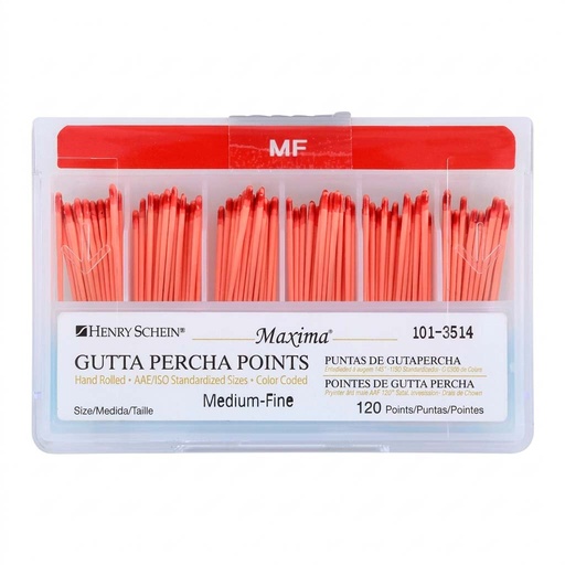 [HS 101-3514] PUNTAS DE GUTAPERCHA M.SCHEIN MF (120)
