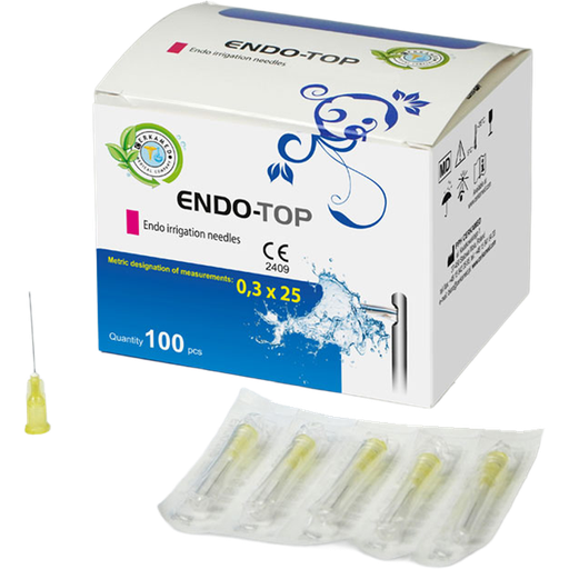 [CK W-ET100N] JERINGA DE IRRIGAR "SOLO PUNTA" ENDO TOP (100PZ)