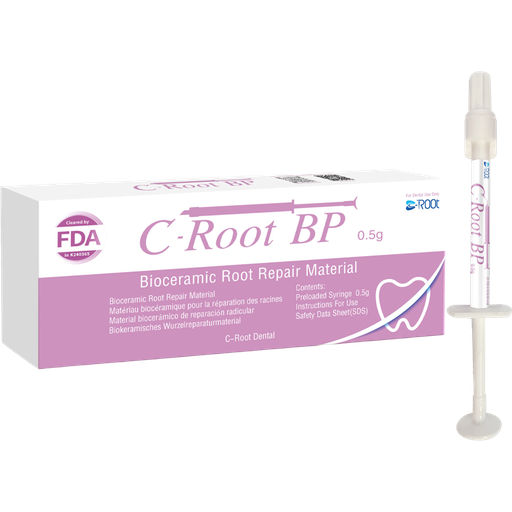 [CR C-ROOT BP 0.5GR] CEMENTO ENDODONTICO REPARACION C-ROOT JERINGA 0.5  GRAMOS