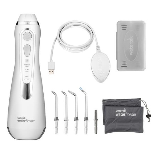 [TW WP-580EU] WATERPIK IRRIGADOR IN-ALAMBRICO CORDLESS ADVANCED WHITE 2.0  C. 4 PUNTAS