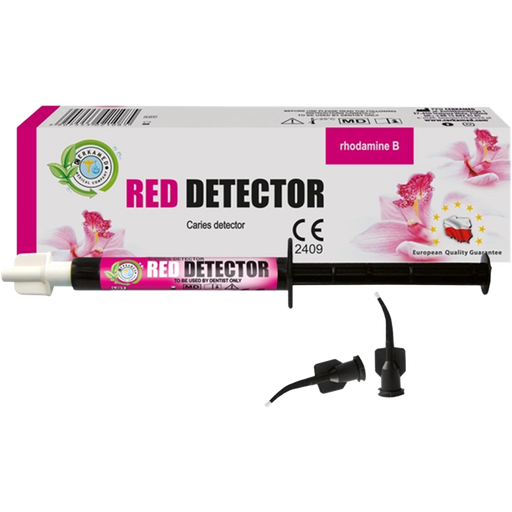 [CK W-RD] DETECTOR DE CARIES ROJO 2ML CERKAMED