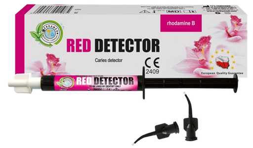 [CK W-RD] DETECTOR DE CARIES ROJO 2ML CERKAMED