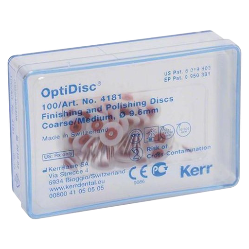[KR 4181] PULIDOR DE RESINA OPTIDISC 9.6MM MEDIO 100 UNIDADES