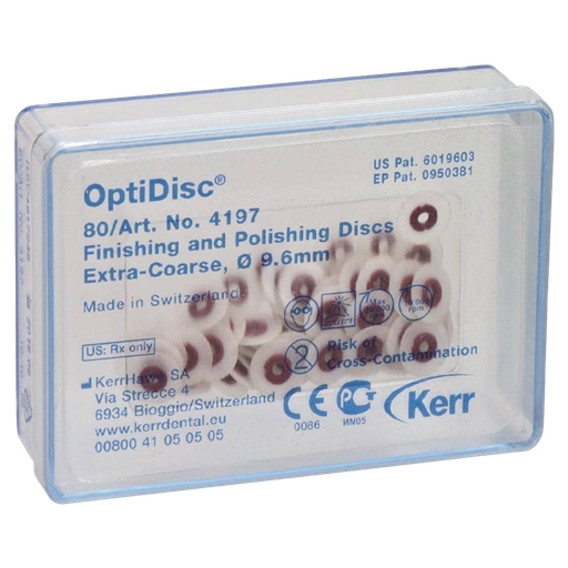 [KR 4197] OPTIDISC DISCO DE PULIDO GRUESO 9.6MM 100 UNIDADES