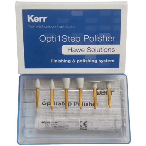 [KR 8004] KIT PULIDO DE RESINA OPTI 1 STEP (2COPAS, 2LLAMAS, 2 DISCOS)