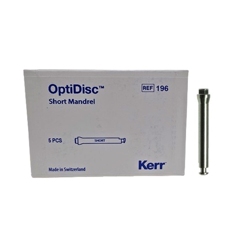 [KR 196] PULIDOR DE RESINA OPTIDISC MANDRIL CORTO (5 UNIDADES)